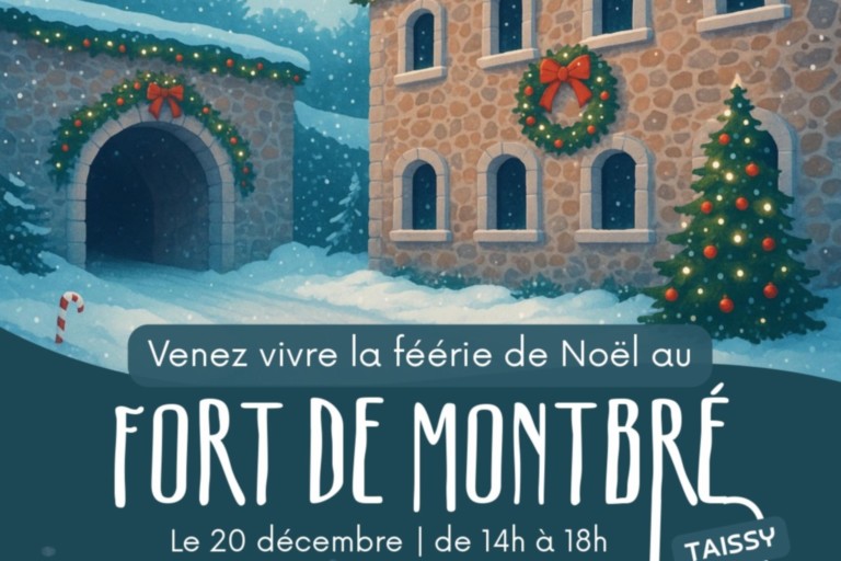 Affiche le Père Noël au Fort