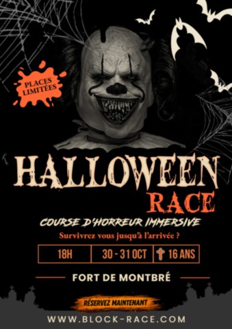 Affiche Halloween Race Affiche Halloween Race