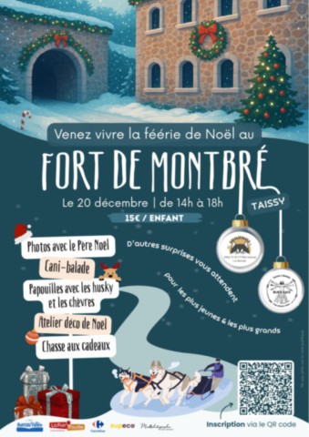 Affiche Noël au Fort